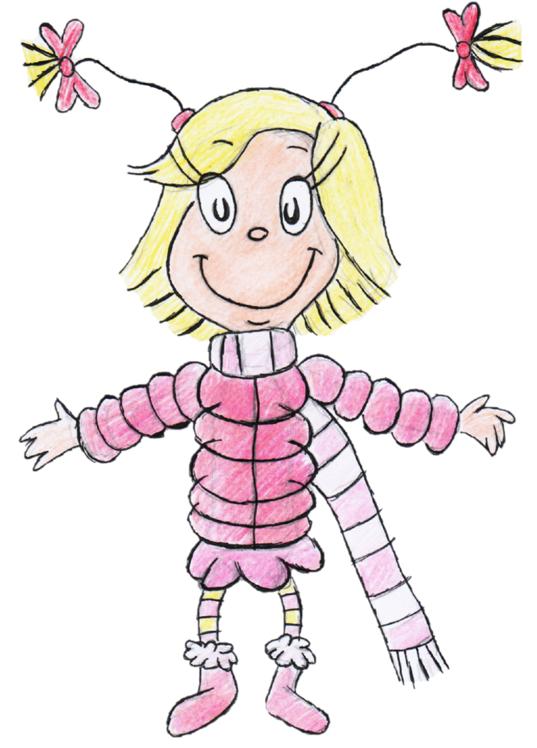 Cindy Lou Who Seussian drawing by sugarbee908 on DeviantArt