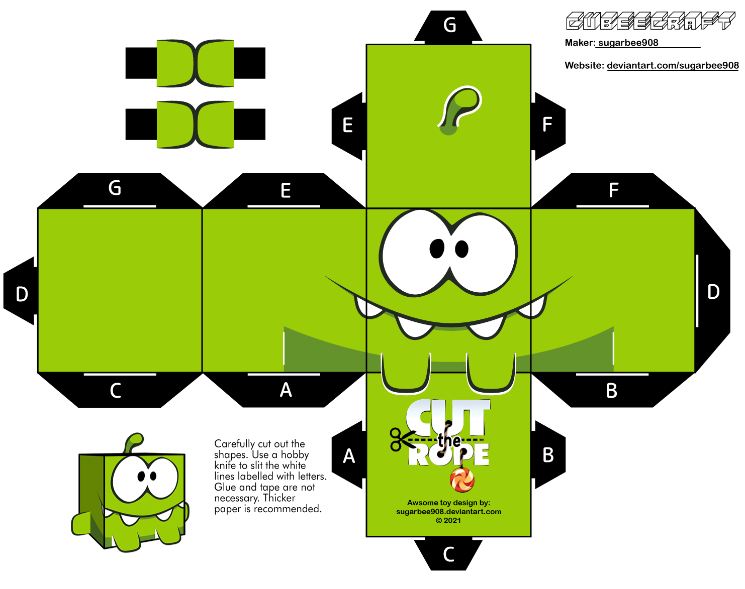 Cut the rope papercraft deals