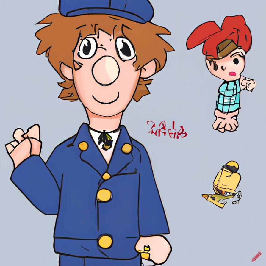 Anime Postman Pat by sugarbee908 on DeviantArt