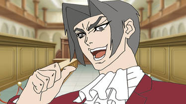 It was me, Miles Edgeworth!