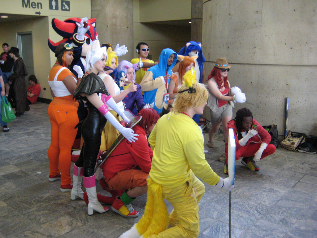 Otakon 2013 - Sonic and Crew 2