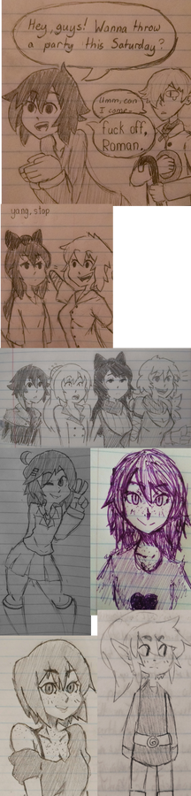 College Drawings Compilation 4 (Everything Else)