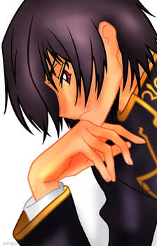 Lelouch Thinking Colored