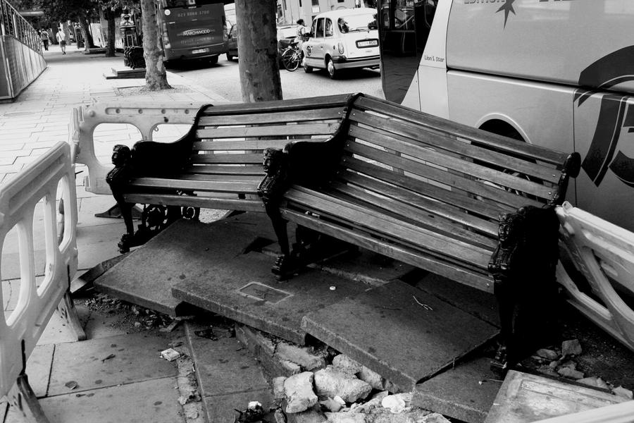 Breaked Bench Broken Bench by darknetcs on DeviantArt