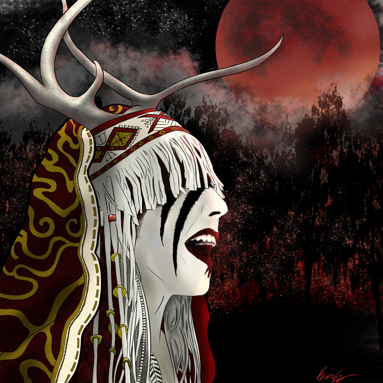 Maria Franz from Heilung by BriceRoyal on DeviantArt