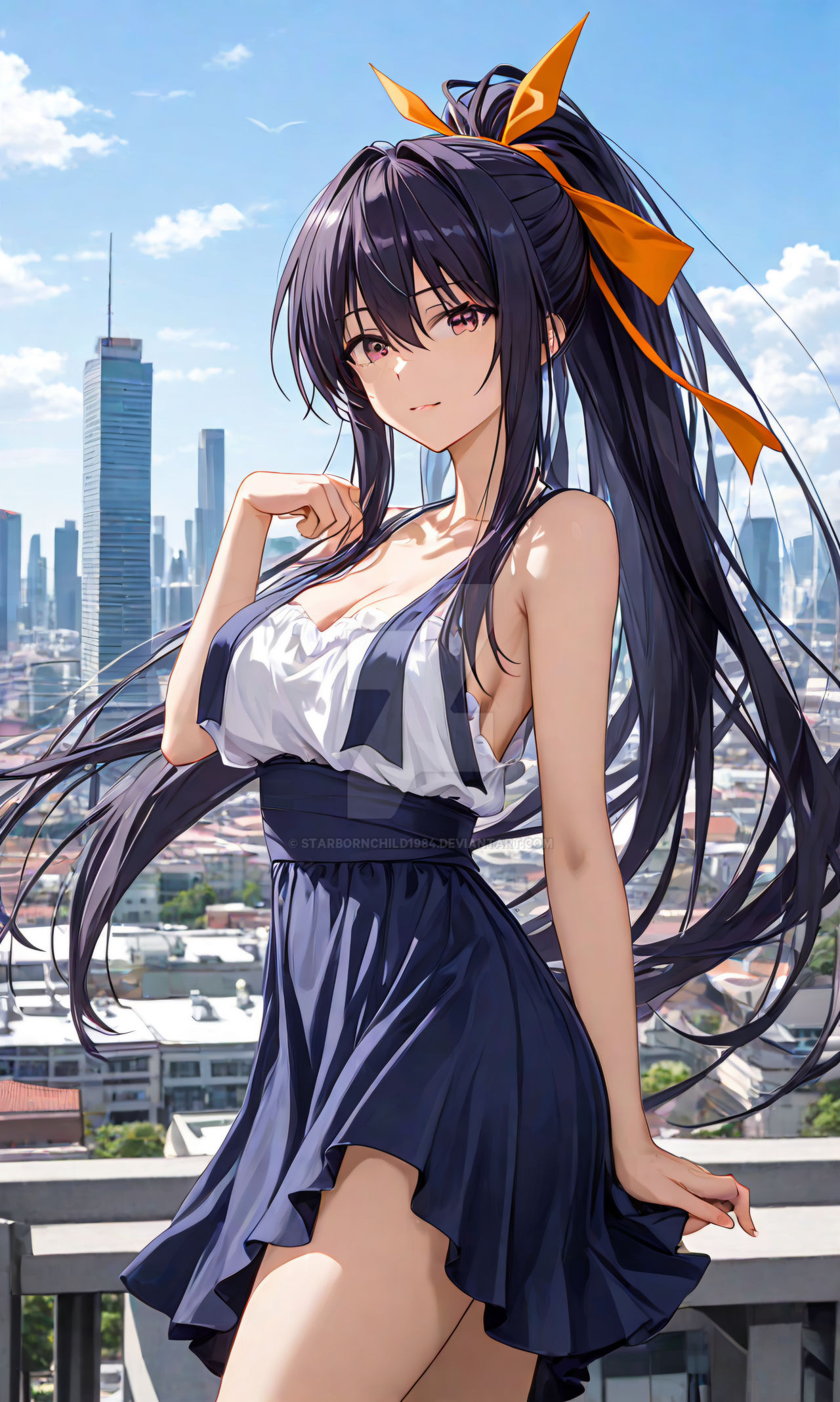 Deviantart Akeno Akeno Himejima by Starbornchild1984 on DeviantArt