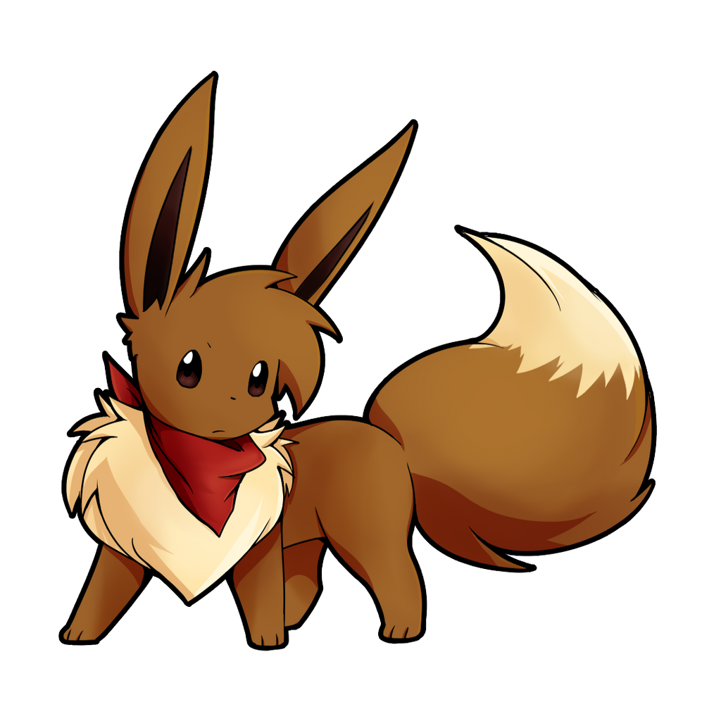 Check out this transparent Pokemon Eevee running PNG image