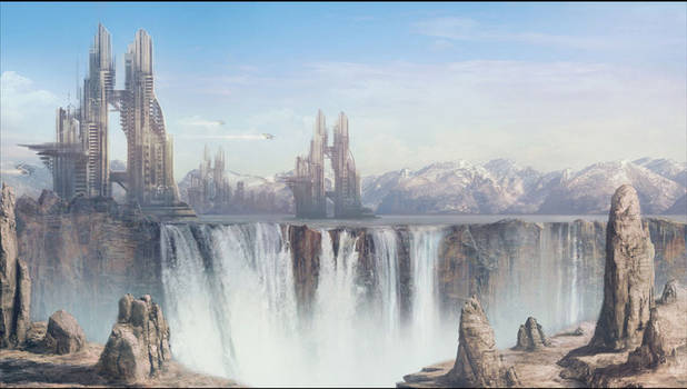 Matte Painting - Sci-Fi KL 2