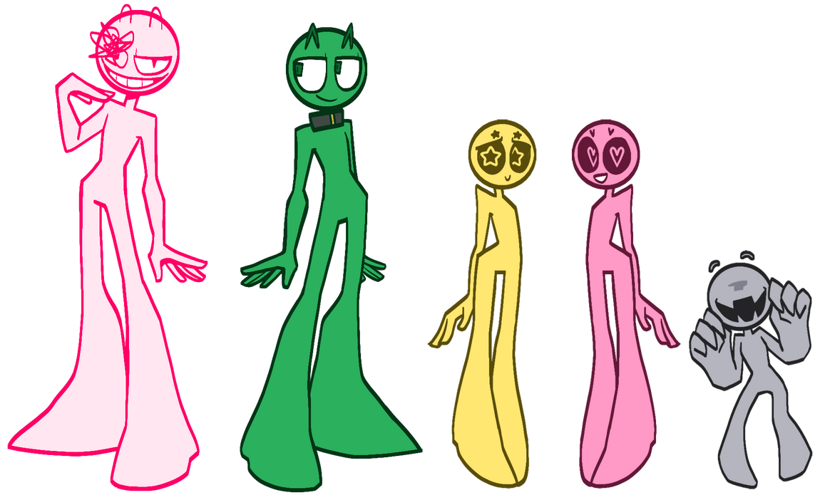 Mid Week Update Stick Figure stickfigure lineup (december 2020) by cyanBYTE on DeviantArt