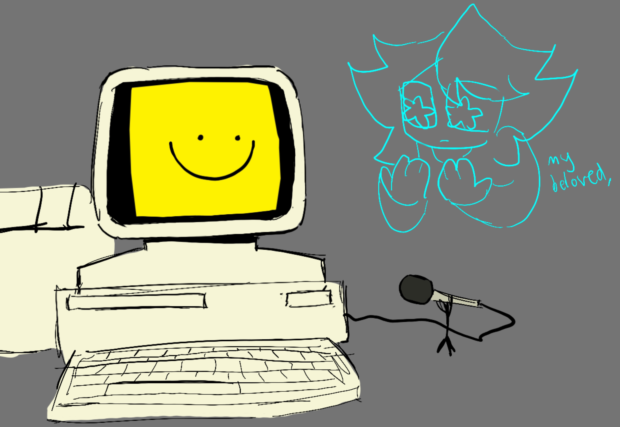 Fun Computer Interface Smile smiley computer by cyanBYTE on DeviantArt