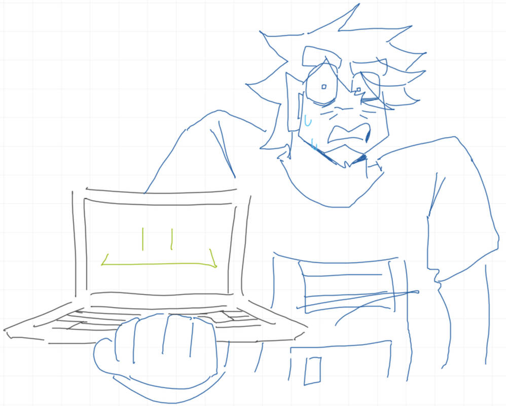 my computer just became self aware,, by cyanBYTE on DeviantArt