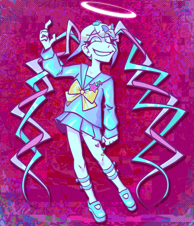 High Byte Angel angel by cyanBYTE on DeviantArt
