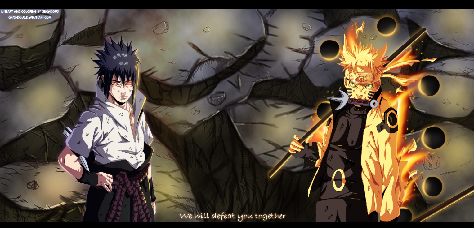 Naruto 673 Will defeat you together !