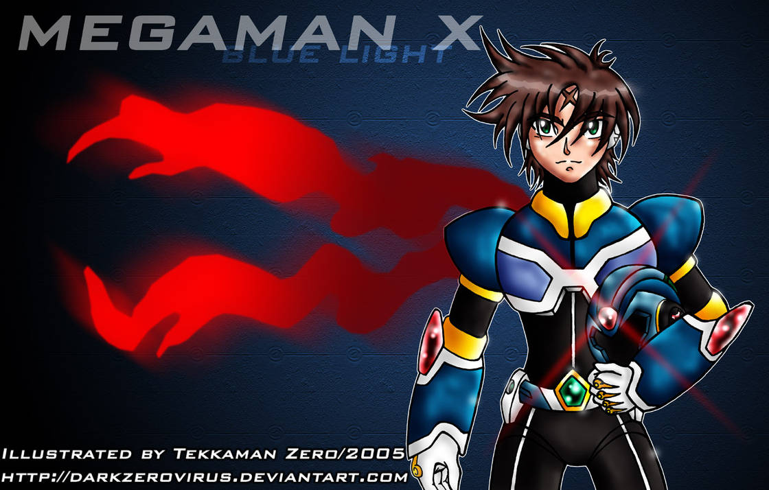 Megaman X character design