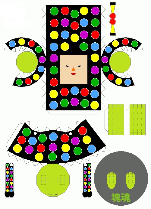 Dipp Katamari Damacy Template