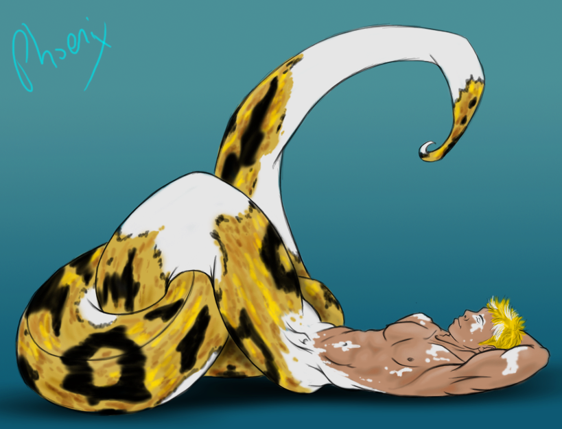 Sterling the Piebald Naga