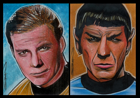 Star Trek Sketch Cards