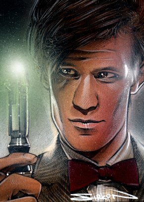 Doctor Who Sketch Card