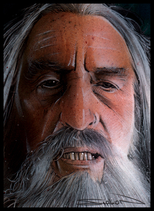 Saruman Sketch Card 2