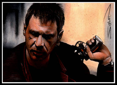 Blade Runner Sketch Card 2