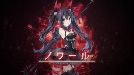 Noire black knight wallpaper (red)