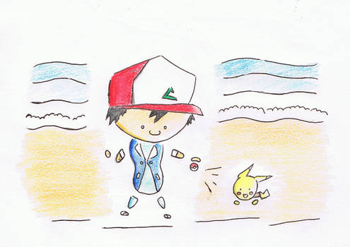 Ash Ketchum and Pikachu