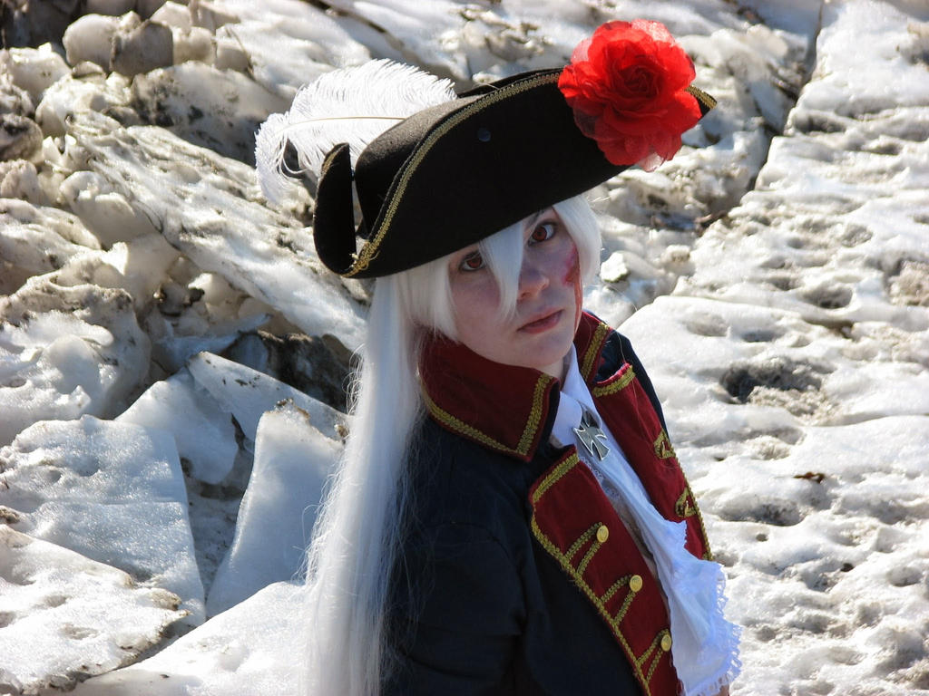 Fem!Prussia Cosplay: Icy Stare