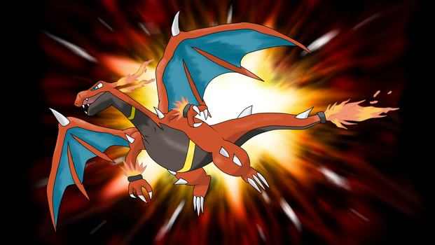 Mega Charizard (pre-reveal fan made)