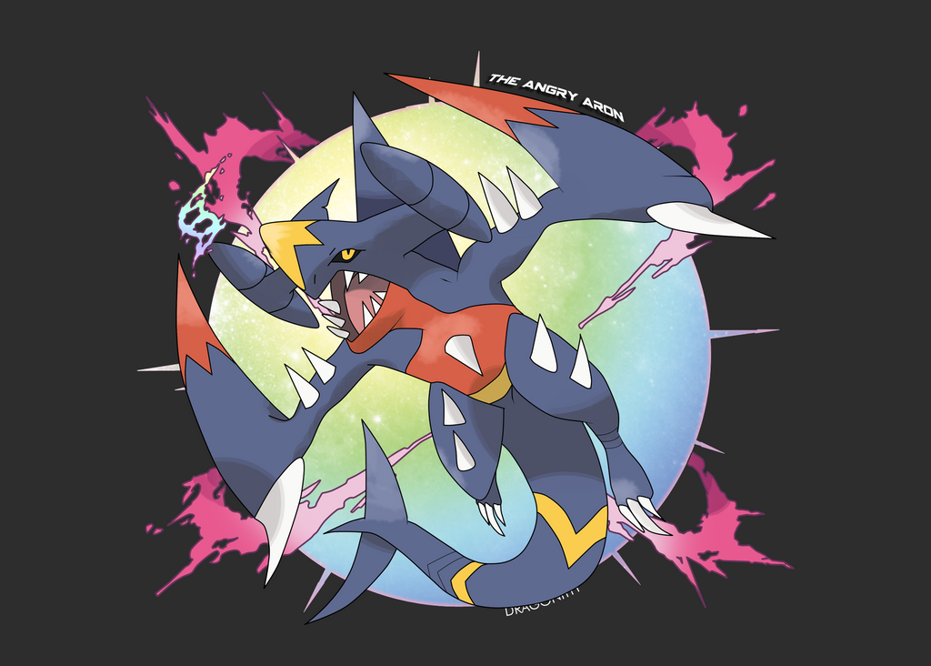 Mega Garchomp (Pre-Reveal Fan Made) by TheAngryAron on DeviantArt