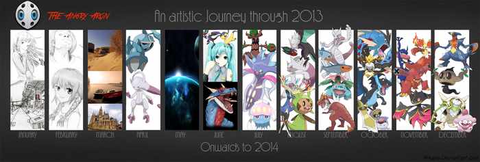 TheAngryAron's Art Summary of 2013