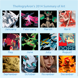 TheAngryAron's Art Summary 2014
