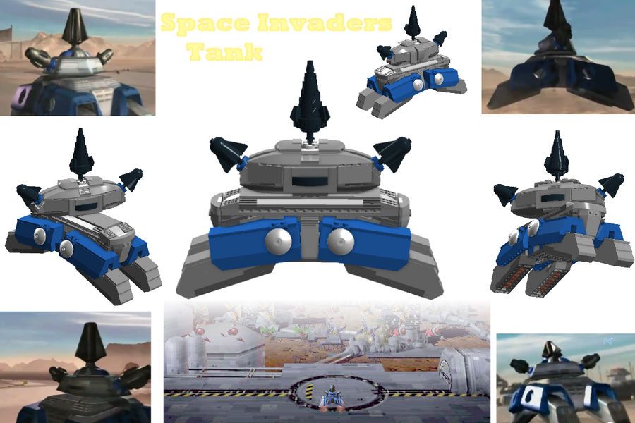 Space Invaders Tank by darthpuffball on DeviantArt