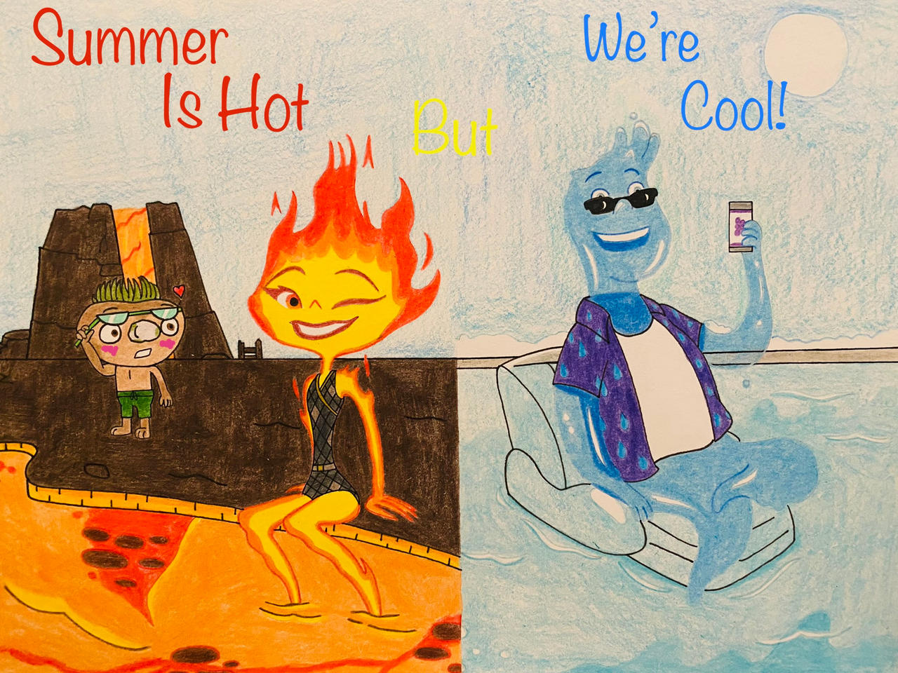 Elements of Summer by JAGXD on DeviantArt
