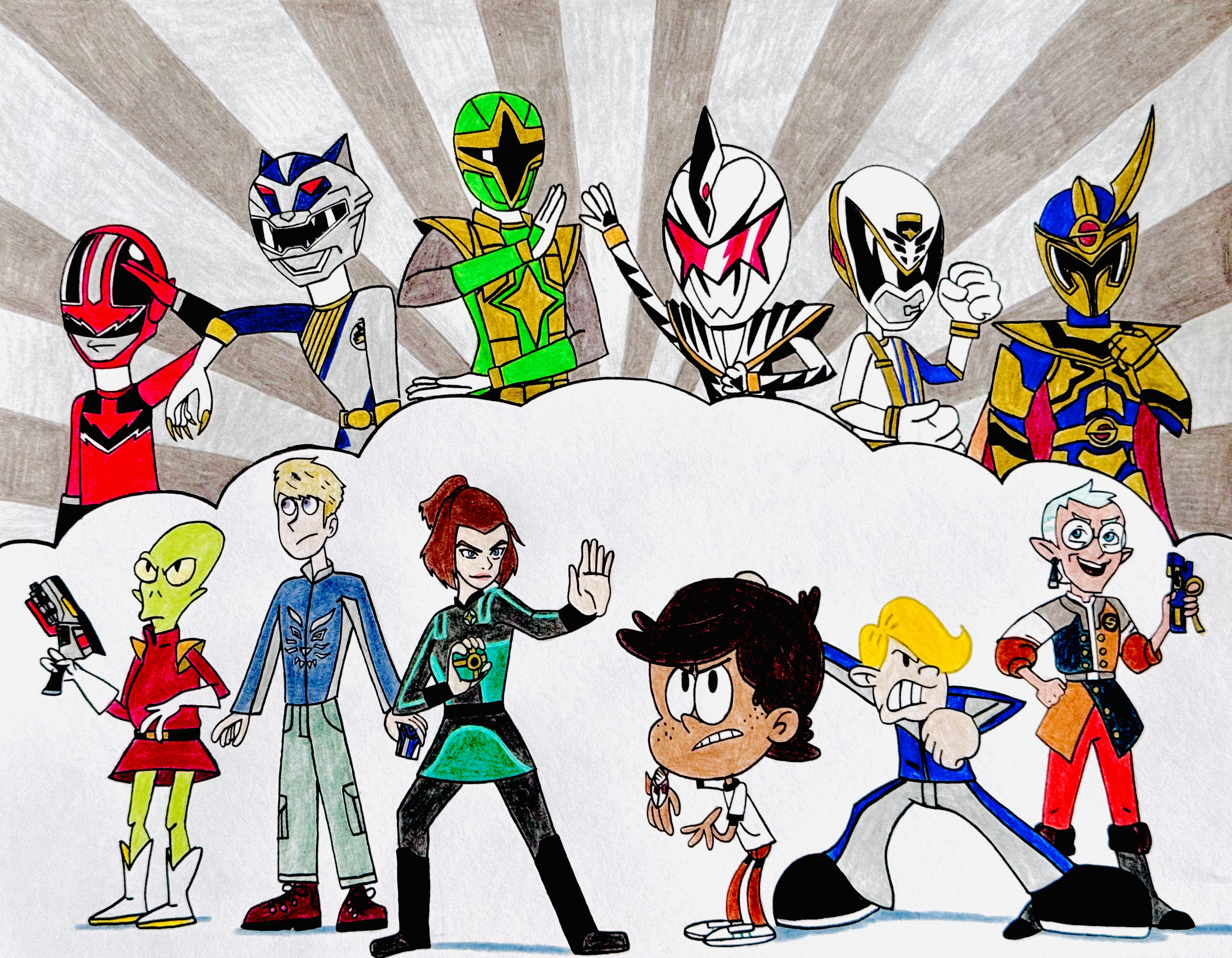 Power Rangers: Nexus - Sixth Rangers by JAGXD on DeviantArt