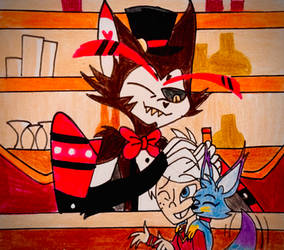 ALAD (Hazbin Hotel): Bruce Bartender