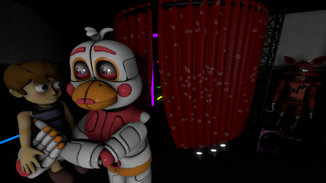 Funtime Chica's Jumpscare by  on  @DeviantArt