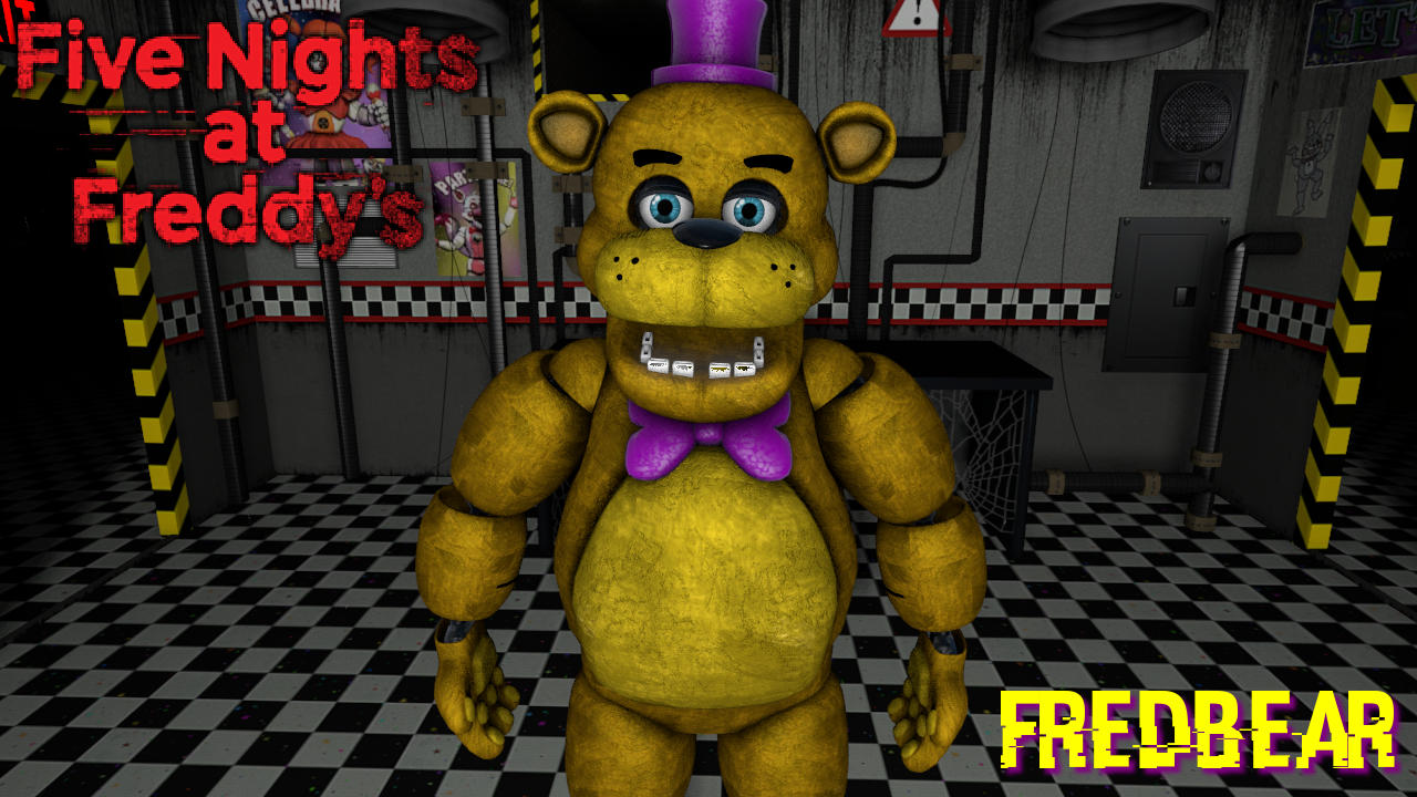 UCN Fredbear (SFM) by CanneFuc on DeviantArt