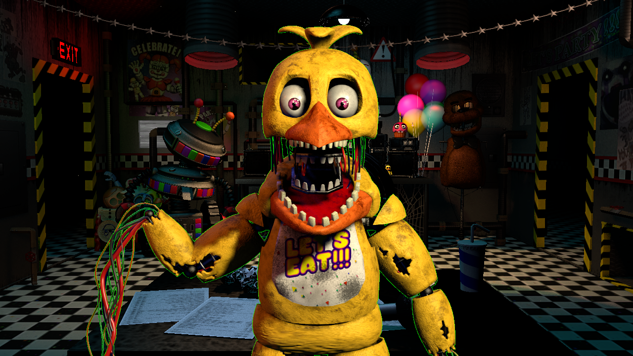 Withered Chica UCN Icon by zueiroooooooooooo on DeviantArt