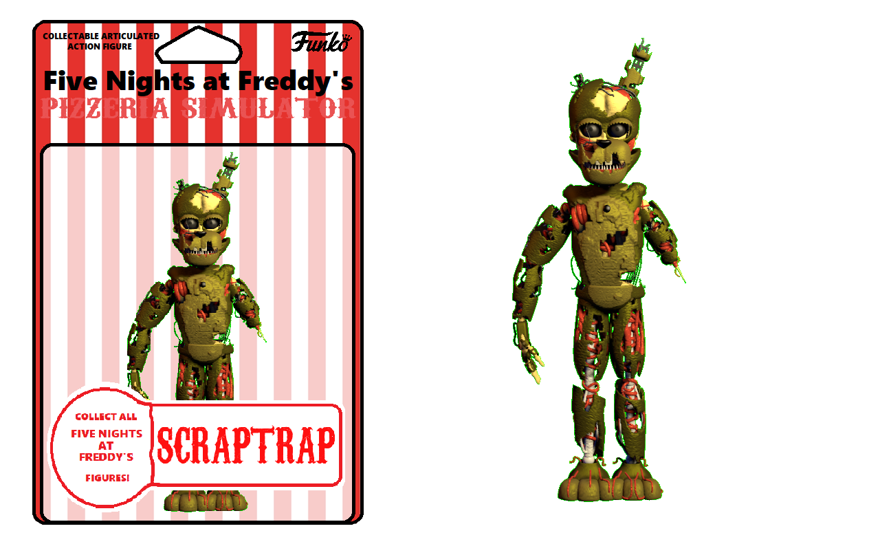 Scraptrap action figure deals
