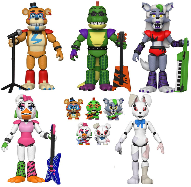 The FNAF 2 Animatronics! by JonlukevilleTVart on DeviantArt