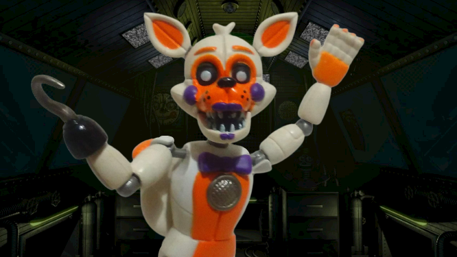 Fnaf lolbit best sale action figure