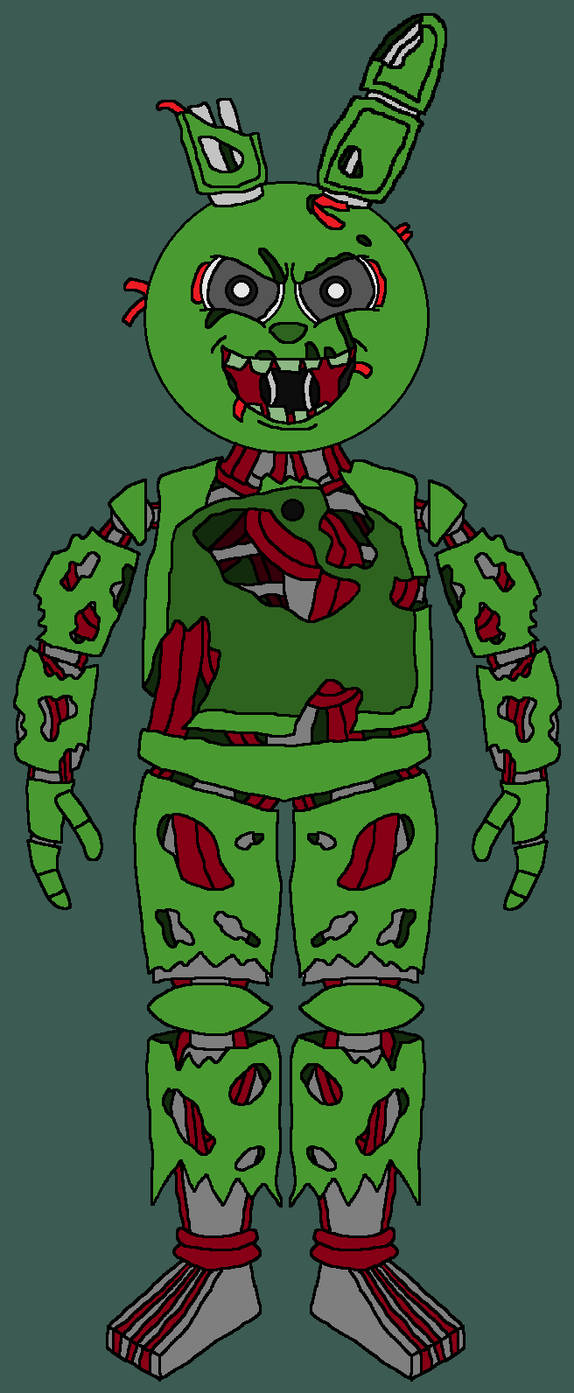 Springtrap Drawing! by JonlukevilleTVart on DeviantArt