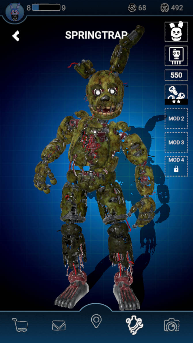 FNAF AR Springtrap! by JonlukevilleTVart on DeviantArt