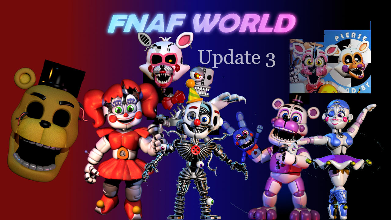Fnaf World Update 3 By Kalel6753 On Deviantart