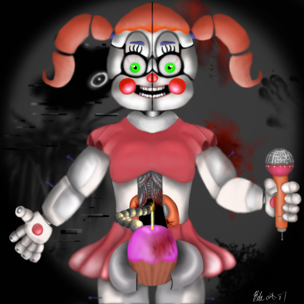 Circus Baby,want a cupcake?