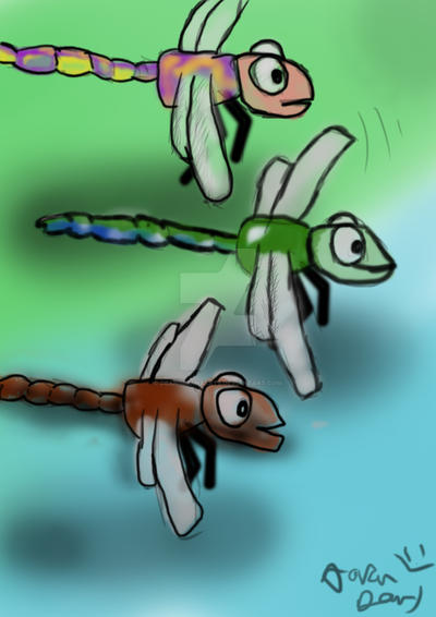 Dragonfly by deansbeansarts on DeviantArt