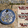 Celtic Wolves Wheel Tag