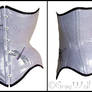 Purple snake skin Corset