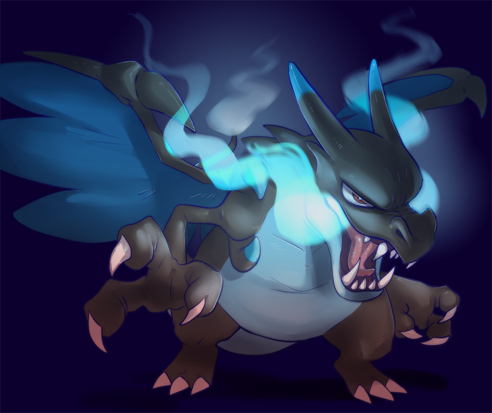 Mega Charizard X by eldrige on DeviantArt