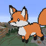 Minecraft Fox Pixel Art